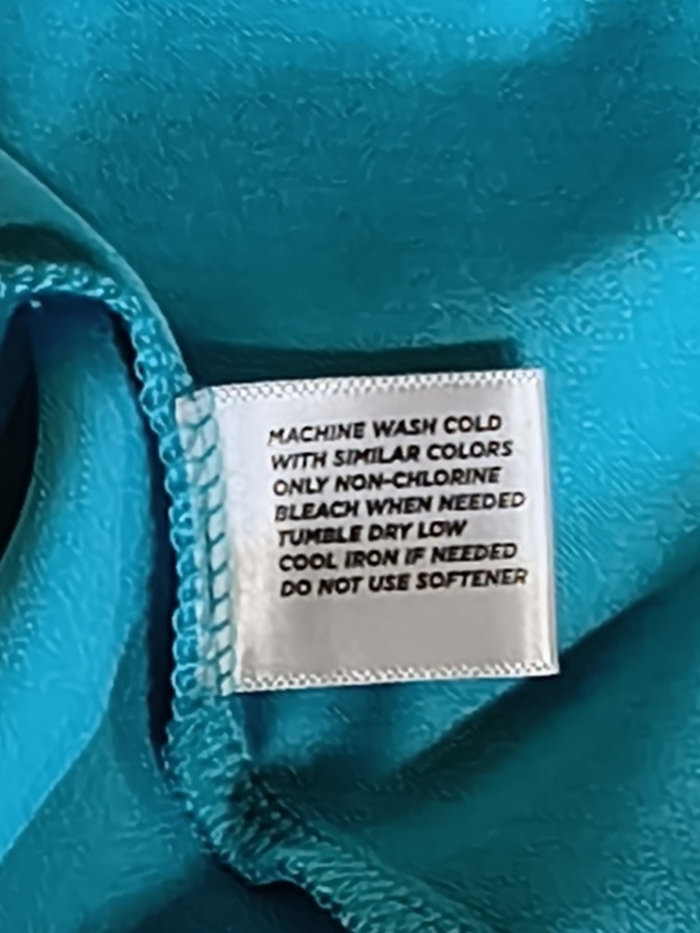 Lady Hagen Turquoise Short-Sleeve Polo Performance Top - Picture 4 of 5